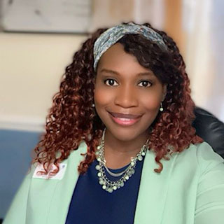 145 Center Director Tahshia Johnson